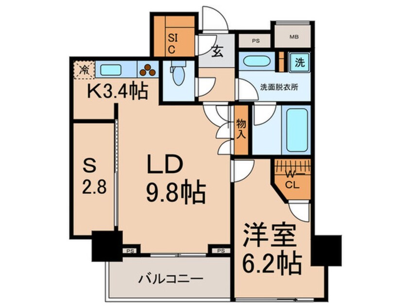 間取図 ＭＦＰＲ目黒タワー