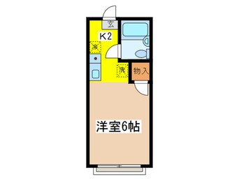 間取図 ファミールつつじヶ丘