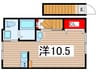 パインヒル12 1Rの間取り