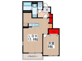 間取図 ミルトハウスKⅠ