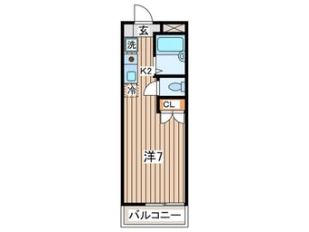 間取図 メゾン・クレア－レ