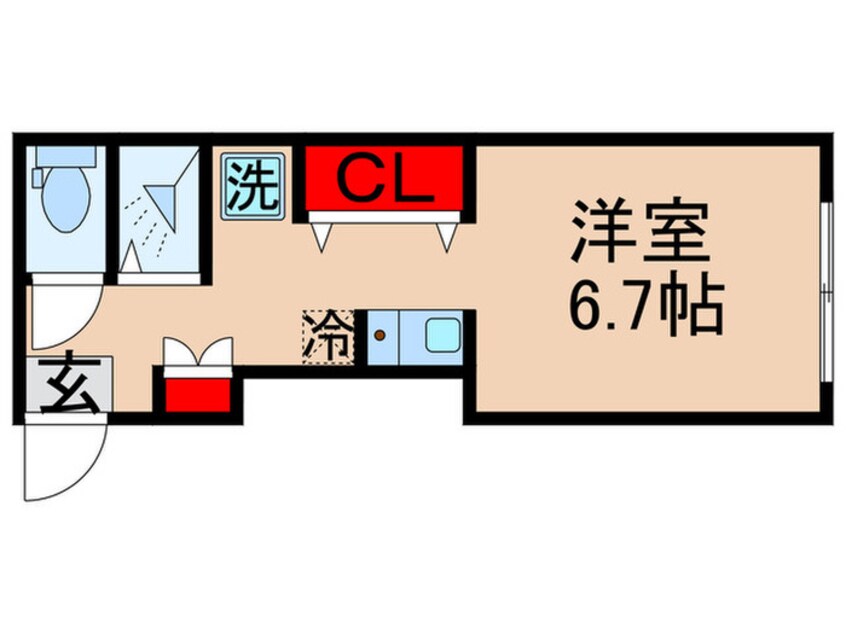 間取図 モリタヒルズ