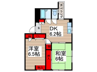 間取図 パスカル末広