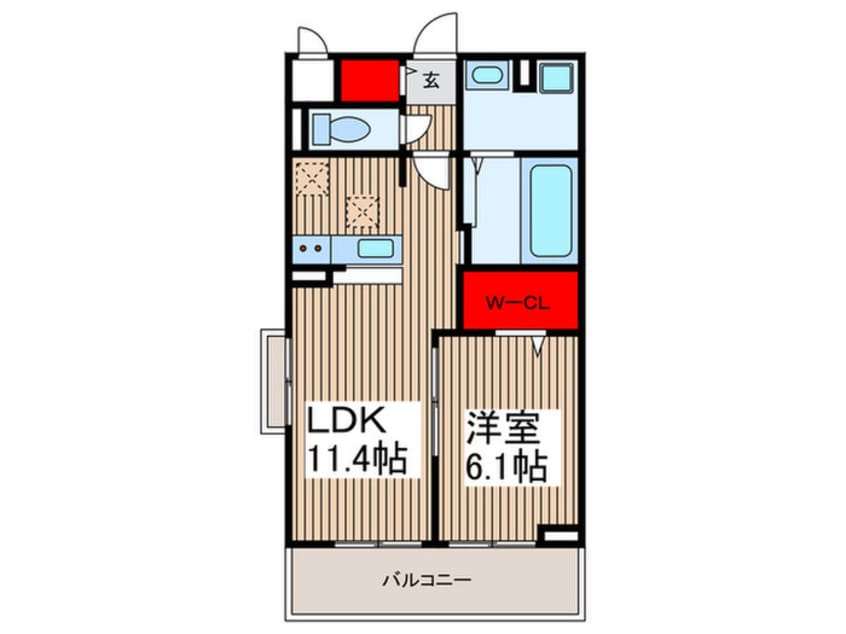間取図 クラール