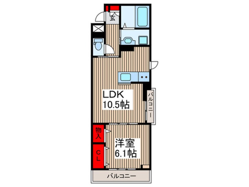 間取図 クラール