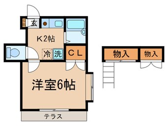 間取図 エフティ経堂