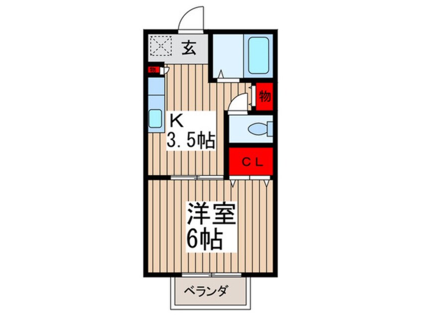 間取図 ハイムメルシ－