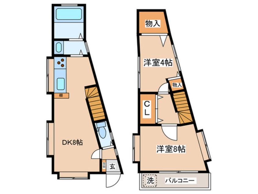 間取図 新川一丁目戸建