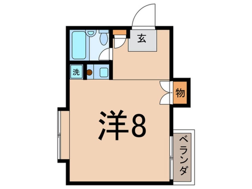 間取図 コ－ポ山下