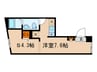コンポジット早稲田 1SRの間取り