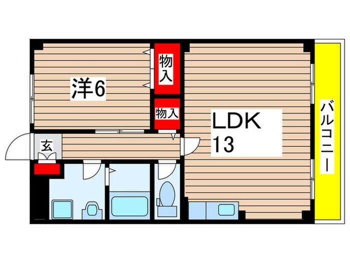 間取り図 ヤリタマンション