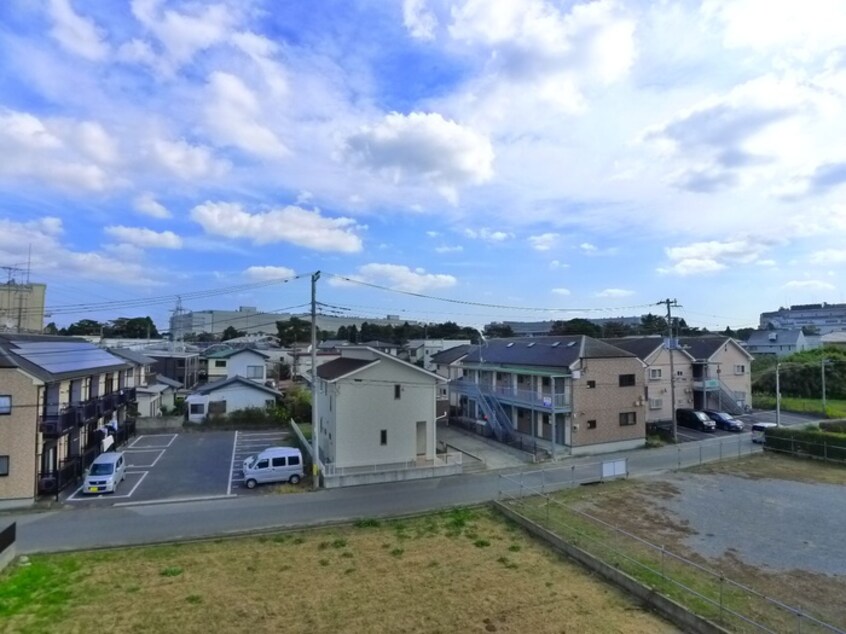 室内からの展望 ヤリタマンション