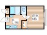 コーポサンライズⅢ 1Kの間取り