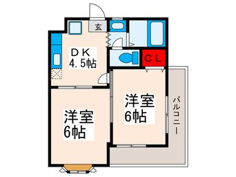 間取図 ルミエール町屋