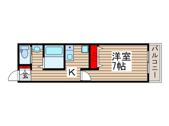 間取り図 Ｓｕｎ　ｐｉａ足立・五反野