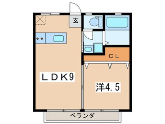 間取図 ツインピ－クスハイツＡ棟