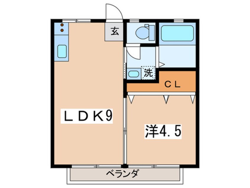 間取図 ツインピ－クスハイツＡ棟