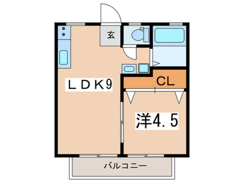 間取図 ツインピ－クスハイツＡ棟