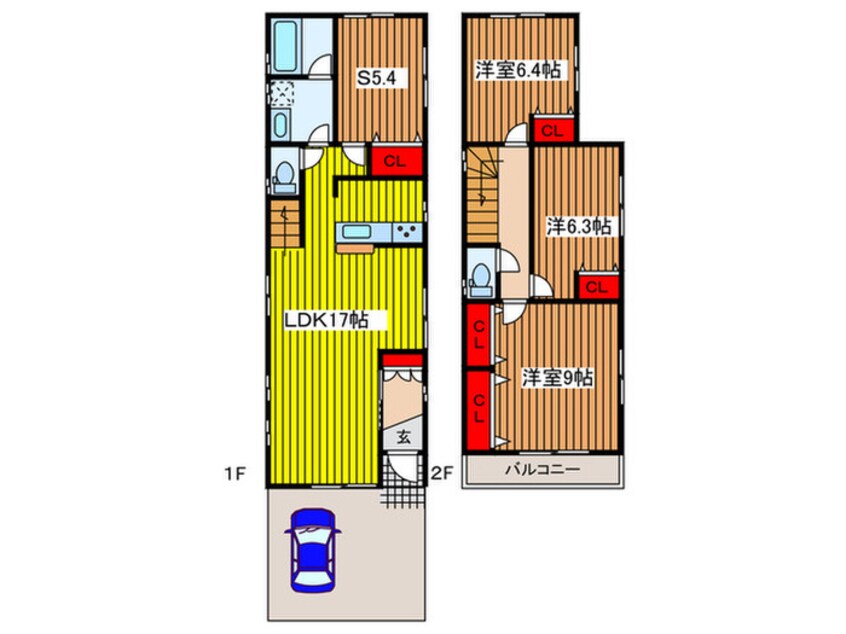 間取図 浦和区領家4丁目戸建