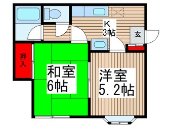 間取図 ビクトリアハイツ