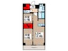 S-RESIDENCE東浦和agua 2LDKの間取り