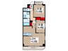 S-RESIDENCE東浦和agua 2LDKの間取り