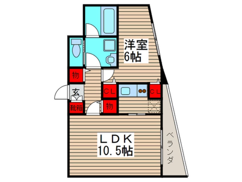 間取図 S-FORT西船橋