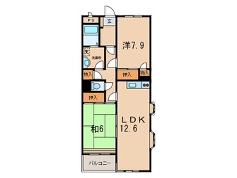 間取図 メゾン・ドゥ・クロッシュ