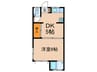あかね荘 1DKの間取り