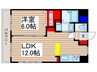 ロイヤルマンション 1LDKの間取り