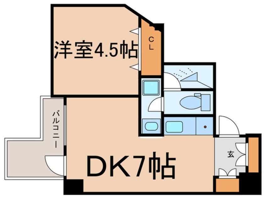 間取図 コスモリード文京千駄木