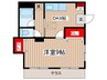 矢口ハイツ 1DKの間取り