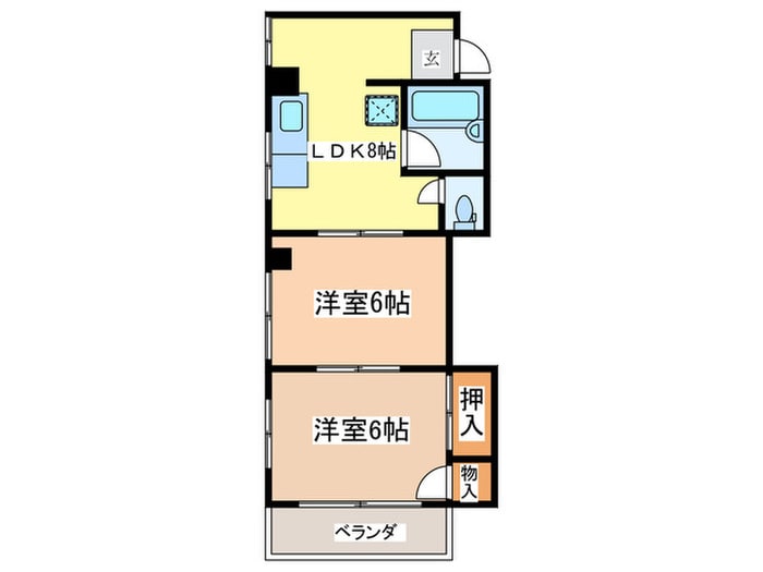 間取り図 矢口ハイツ