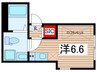 ポルージュ小岩 1Rの間取り