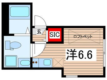 間取図 ポルージュ小岩