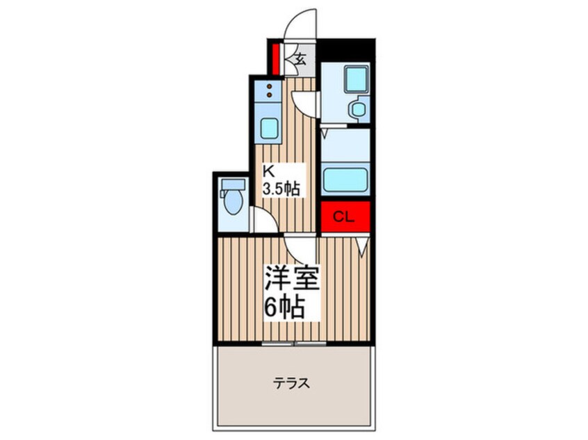 間取図 ノワール・ドゥ・ジェー