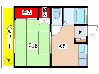 間取図 大富士ハイツ