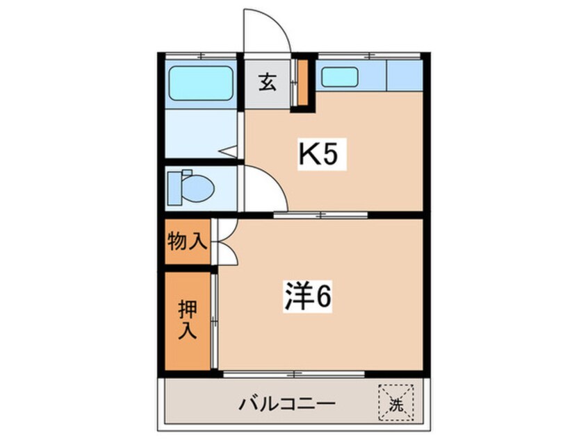 間取図 大富士ハイツ