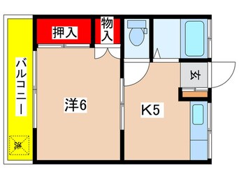 間取図 大富士ハイツ