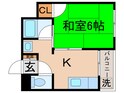 第２唐松ハイツリ－の間取図