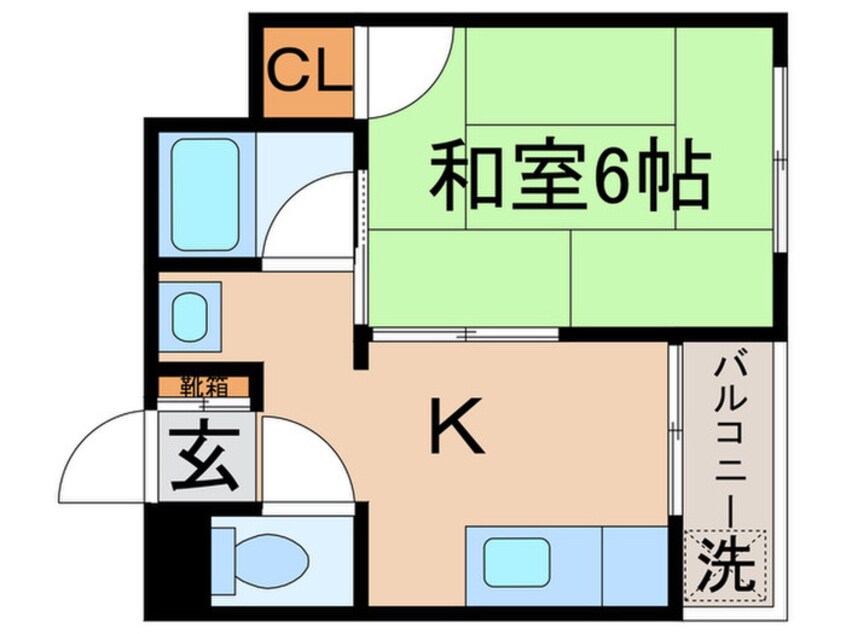 間取図 第２唐松ハイツリ－