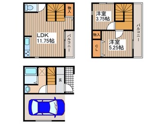 間取図 ﾏｲﾎｰﾑﾈｸｽﾄ桜区新開１号棟