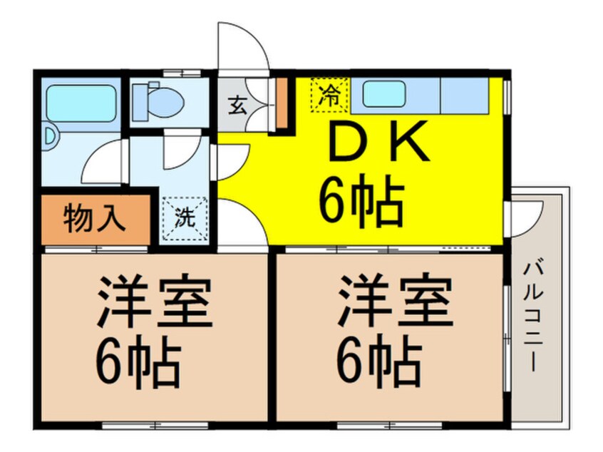 間取図 ブランチソウノ