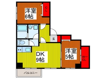 間取図 ラ・ベルメゾン小陽