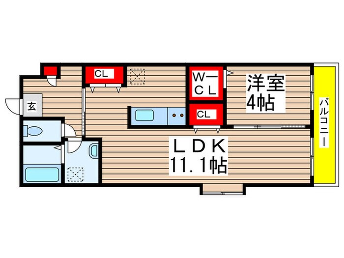 間取り図 ELIZABETH