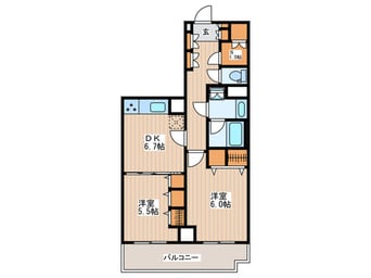 間取図 一橋学園ガーデニア