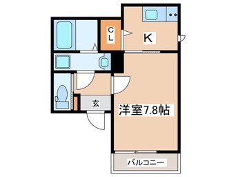 間取図 Ｂｅｓｔ　Ｓｔａｇｅ拝島