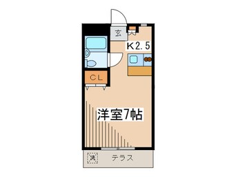 間取図 ハイム桃山