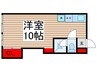 ｂ．ａ．ｒ 1Rの間取り