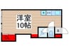 ｂ．ａ．ｒ 1Rの間取り